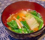 具だくさん中華スープ